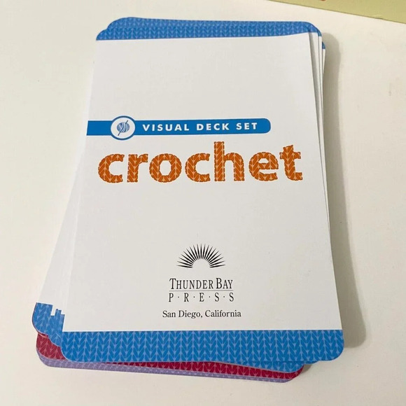 2013 Visual  Deck Set Crochet Thunder Bay Press - Picture 12 of 16